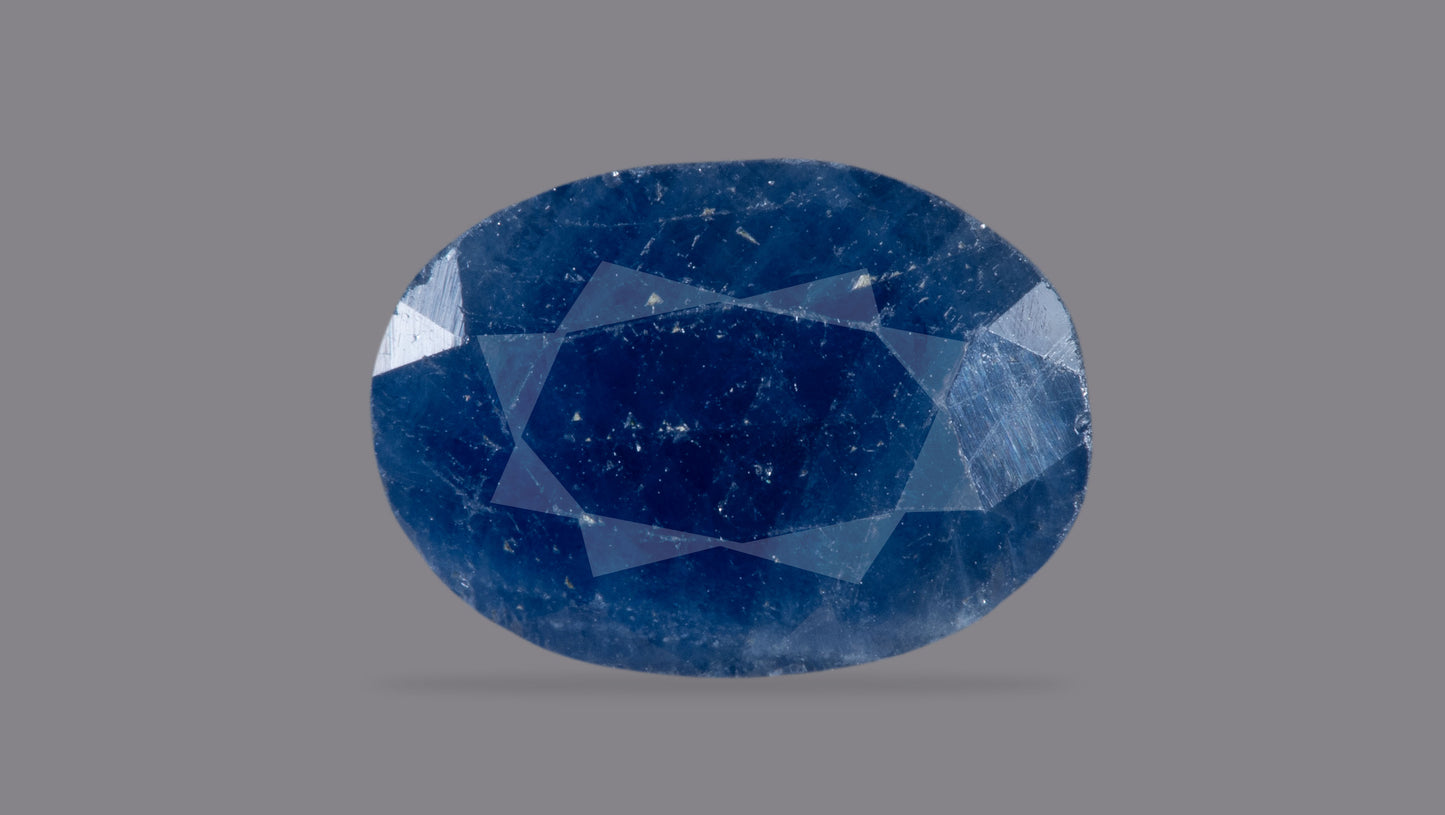 Natural Blue Sapphire (Neelam) 6.52 Carats