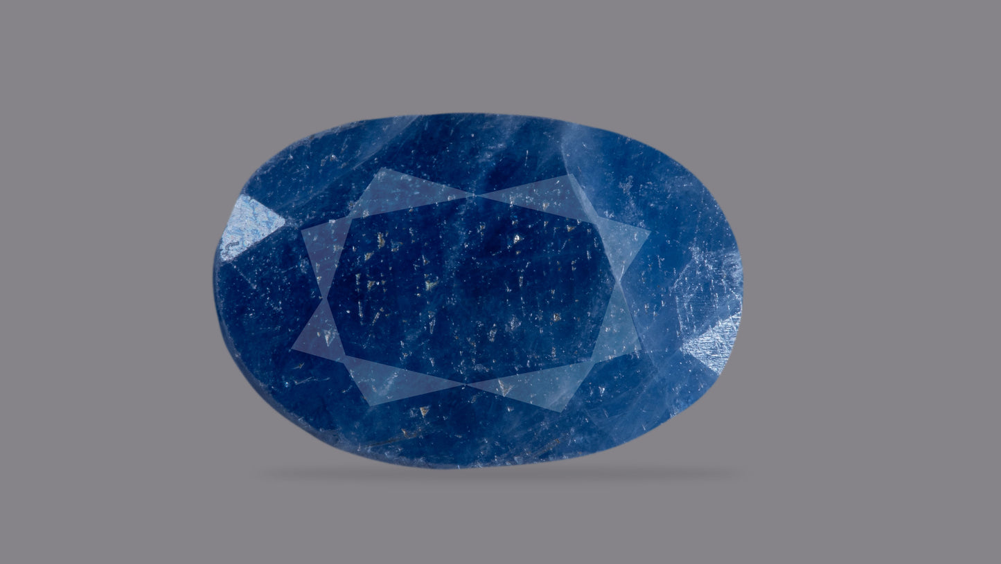 Natural Blue Sapphire (Neelam) 6.22 Carats