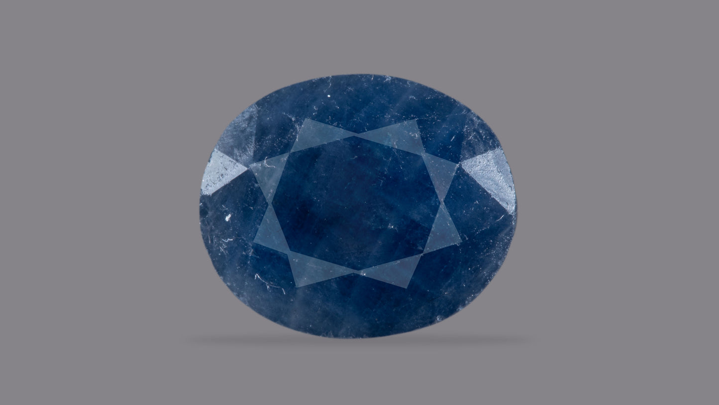 Natural Blue Sapphire (Neelam) 5.93 Carats
