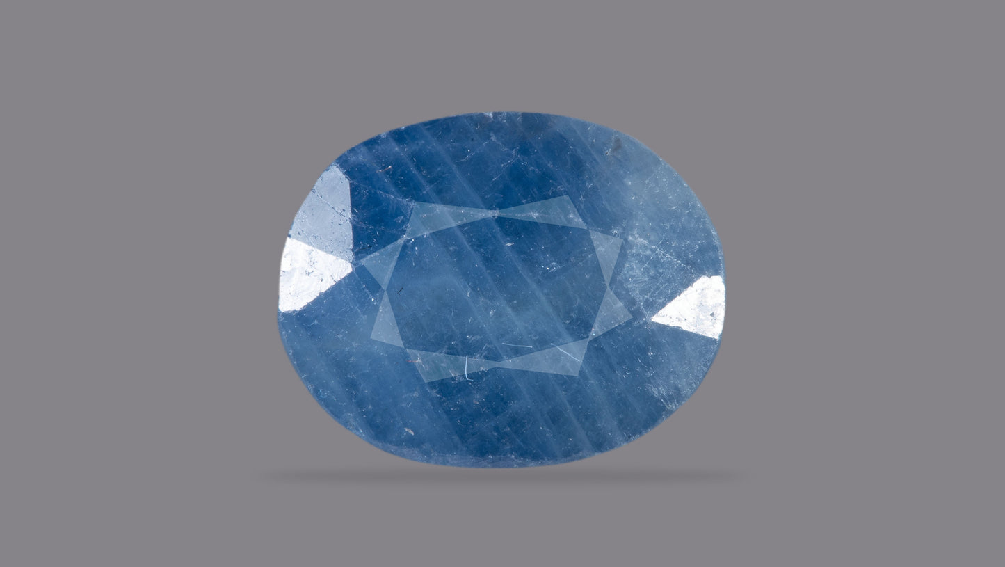 Natural Blue Sapphire (Neelam) 6.51 Carats