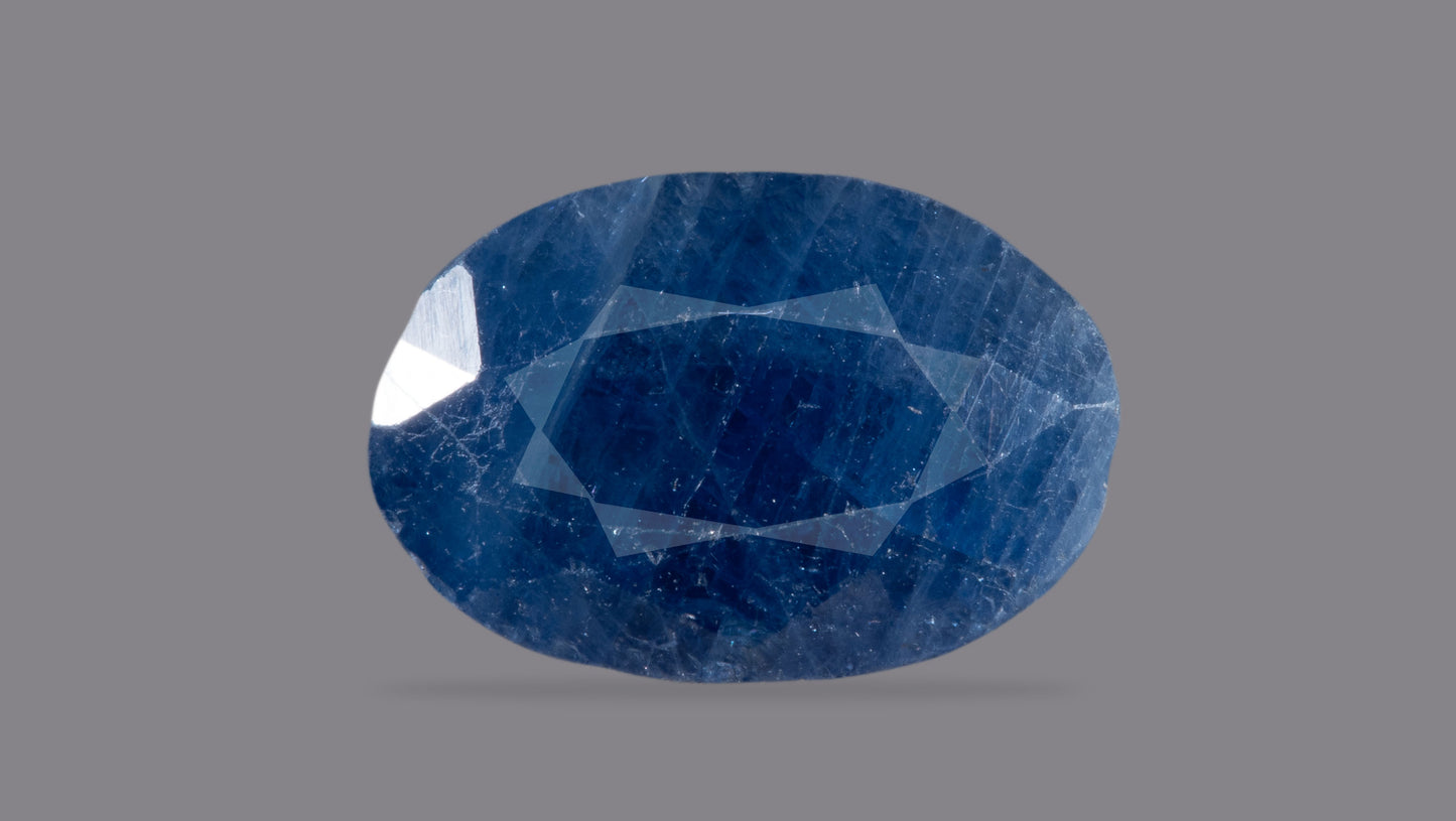 Natural Blue Sapphire (Neelam) 5.07 Carats