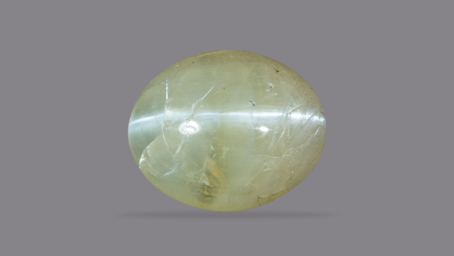 Natural Cat'S Eye (Lehsuniya) 3.80 Carats