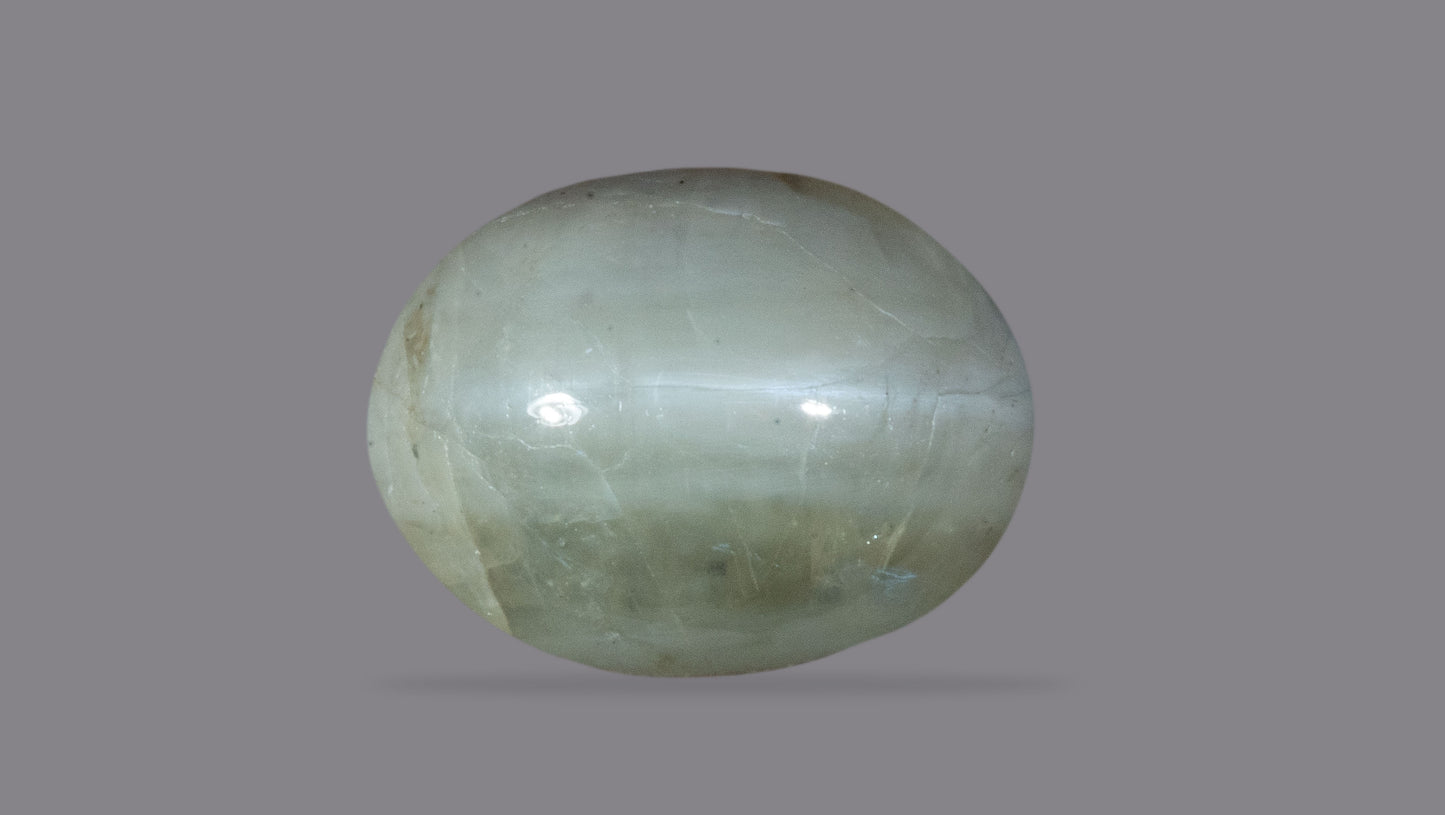 Natural Cat'S Eye (Lehsuniya) 3.79 Carats