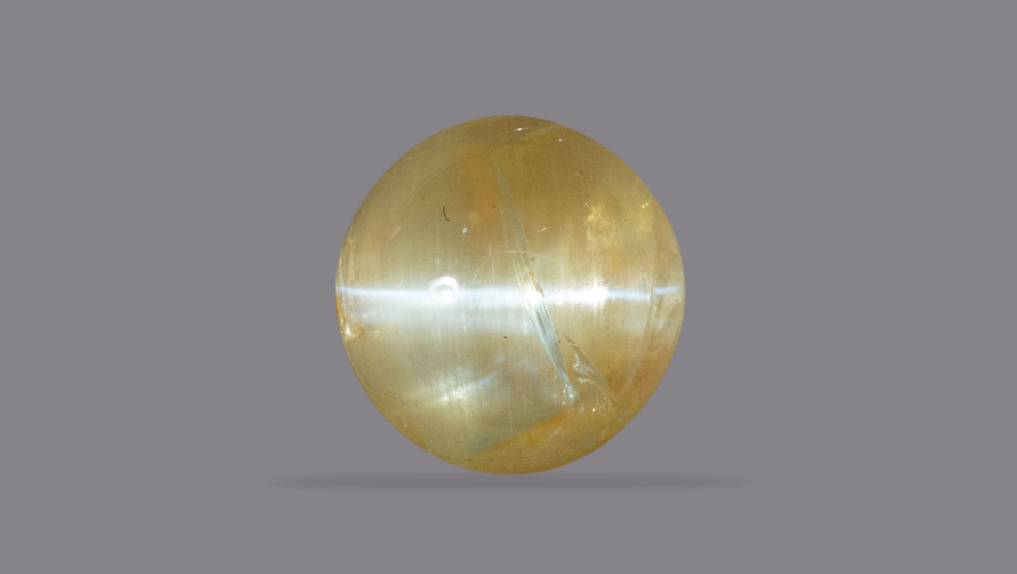 Natural Cat'S Eye (Lehsuniya) 3.48 Carats