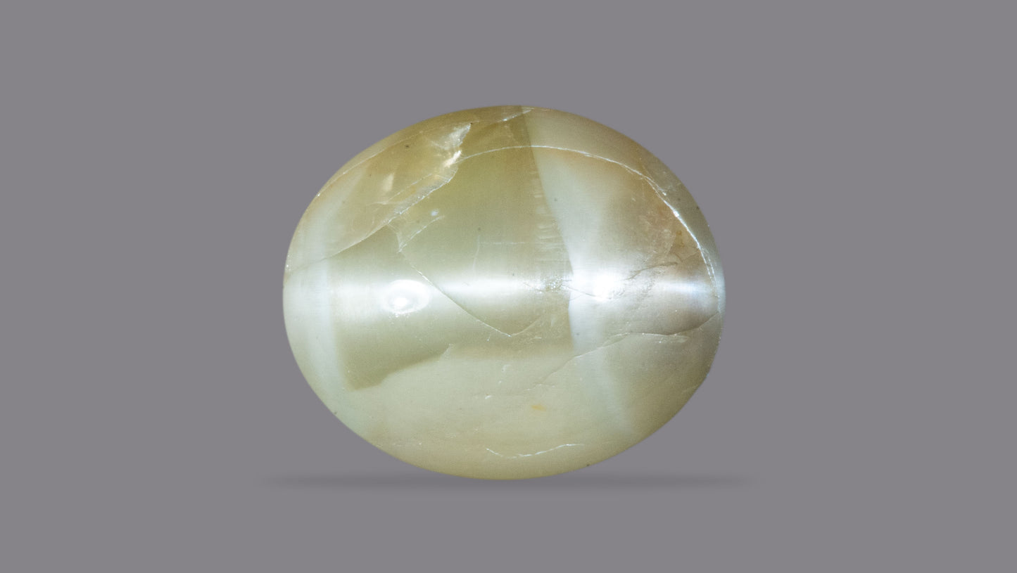 Natural Cat'S Eye (Lehsuniya) 4.38 Carats