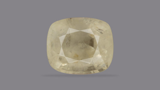 Natural Yellow Sapphire (Pukhraj) 6.50 Carats