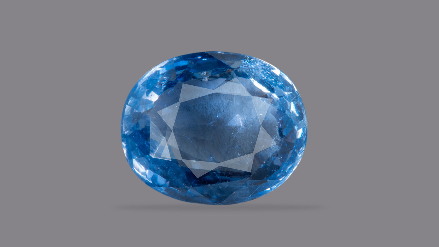 NATURAL BLUE SAPPHIRE (NEELAM) 6.07 CARATS