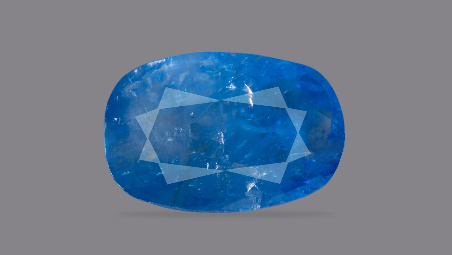 Natural Blue Sapphire (Neelam) 4.33 Carats
