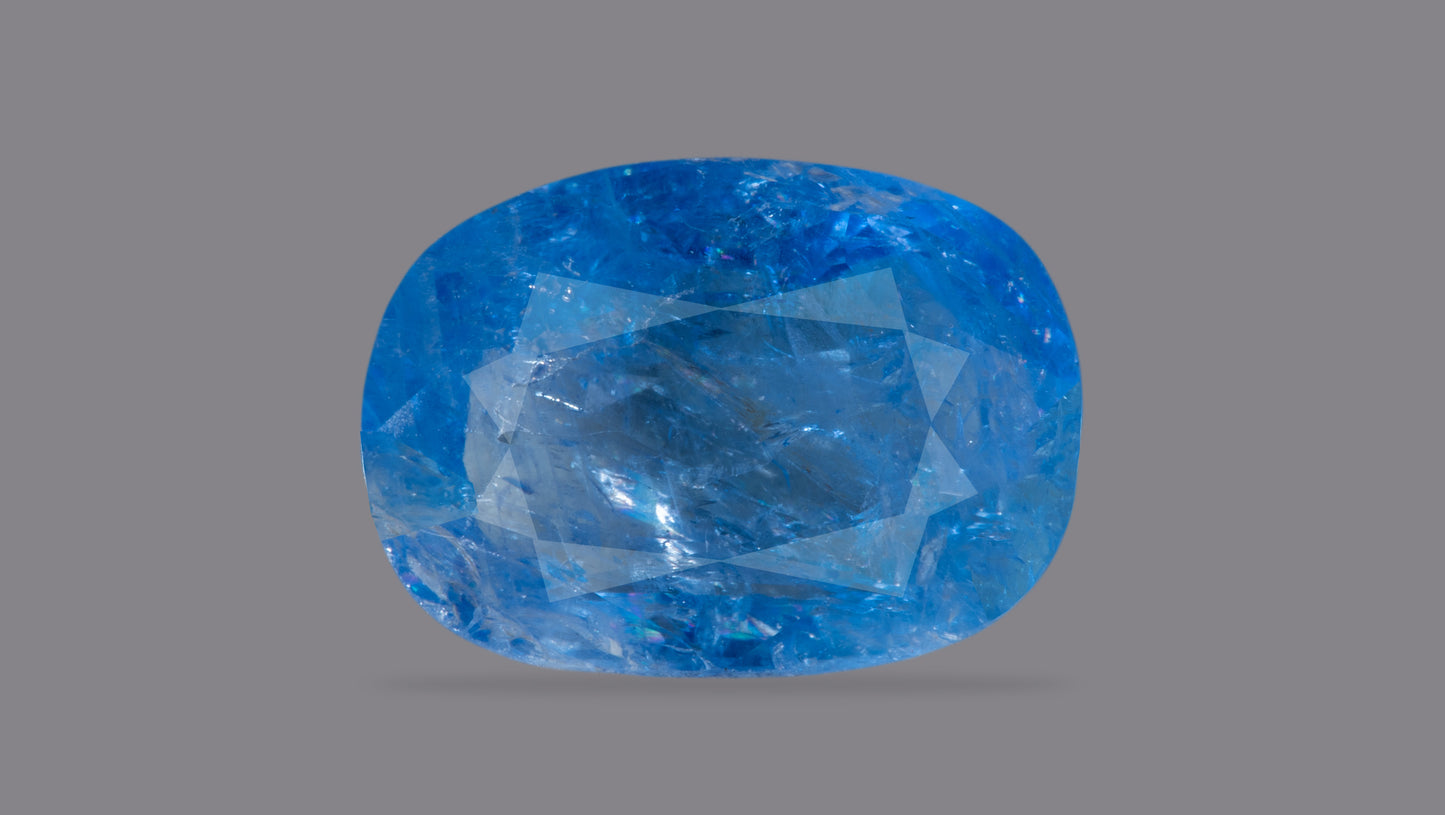 Natural Blue Sapphire (Neelam) 5.76 Carats