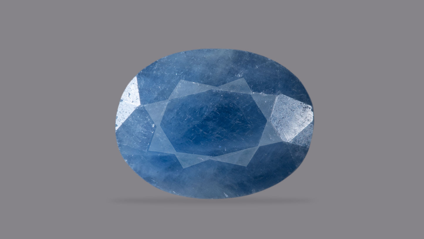 NATURAL BLUE SAPPHIRE (NEELAM) 4.92 CARATS