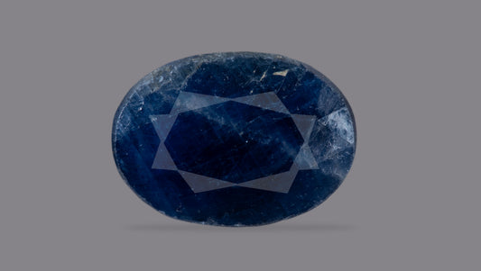NATURAL BLUE SAPPHIRE (NEELAM) 6.36 CARATS