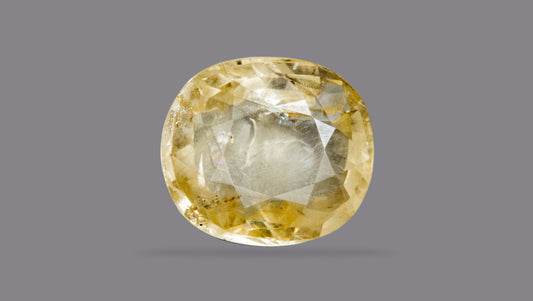 Natural Yellow Sapphire (Pukhraj) 7.76 Carats