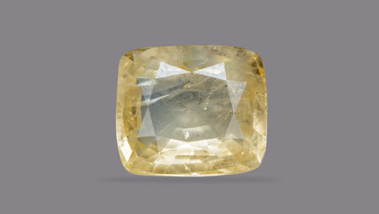 NATURAL YELLOW SAPPHIRE (PUKHRAJ) 7.87 CARATS