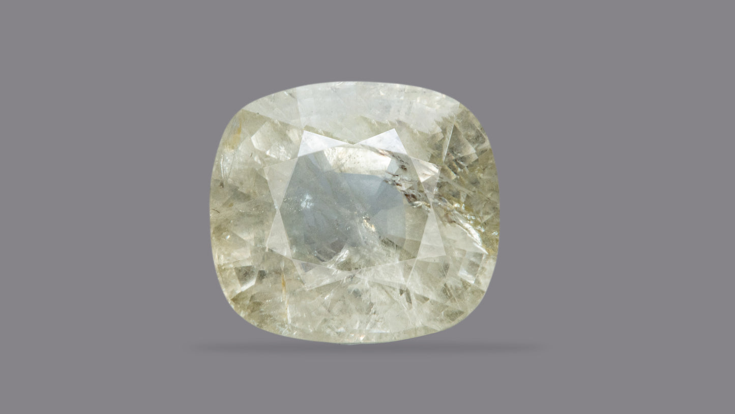 Natural Yellow Sapphire (Pukhraj) 16.63 Carats