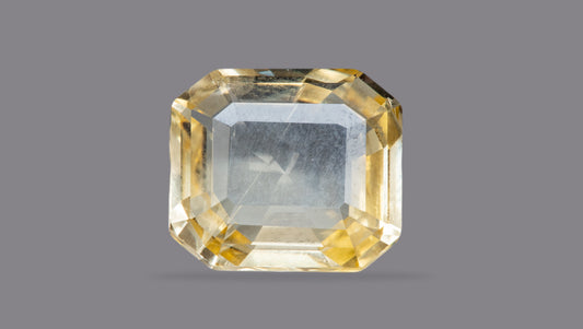 Natural Yellow Sapphire (Pukhraj) 7.08 Carats