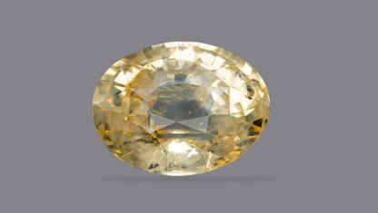 Natural Yellow Sapphire (Pukhraj) 6.48 Carats