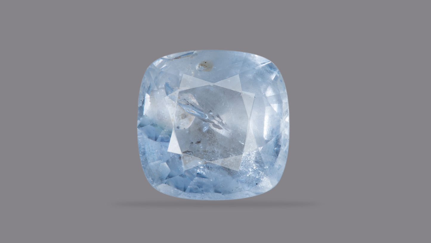 Natural Blue Sapphire (Neelam) 6.77 Carats