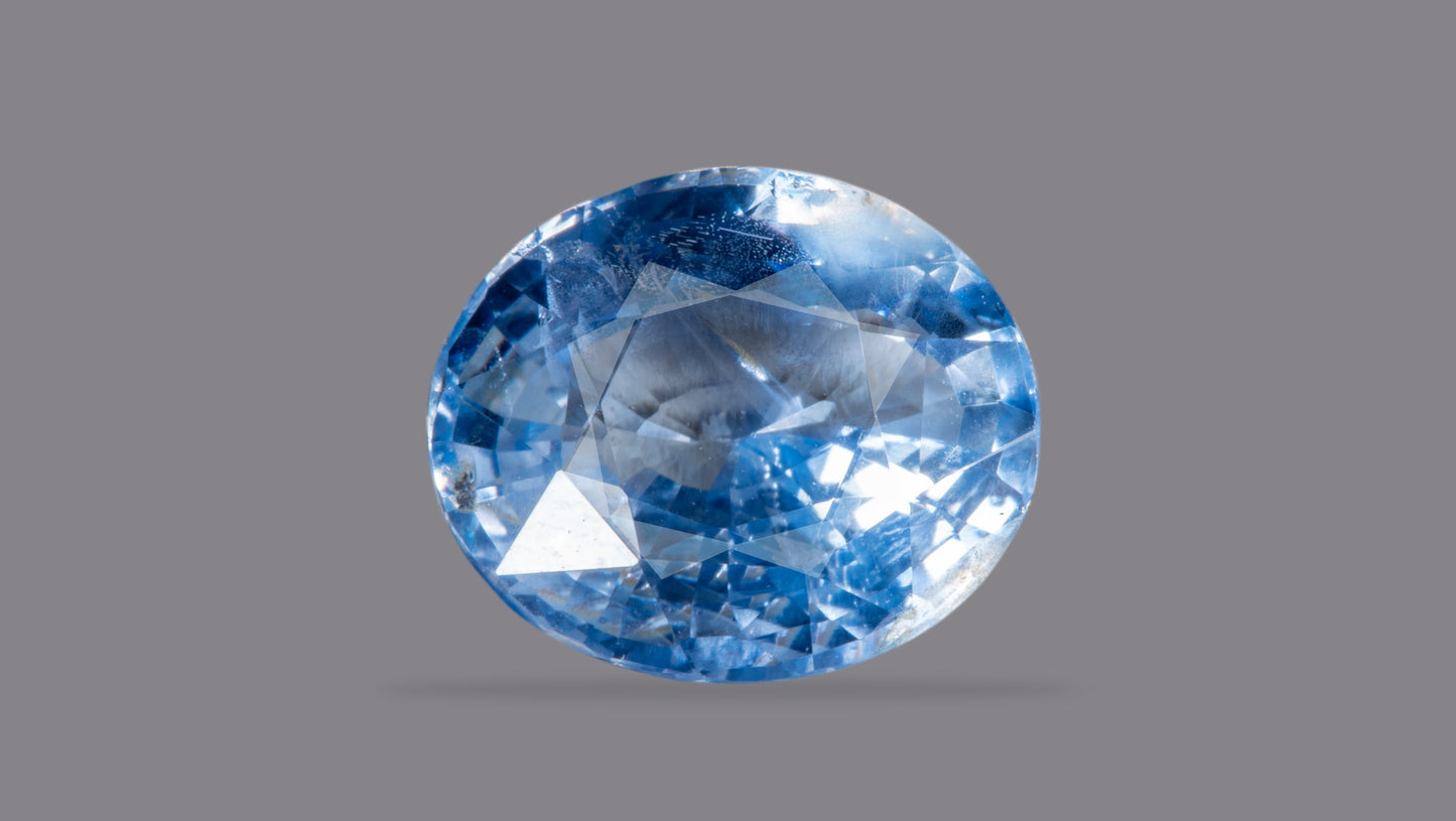 Natural Blue Sapphire (Neelam) 3.53 Carats