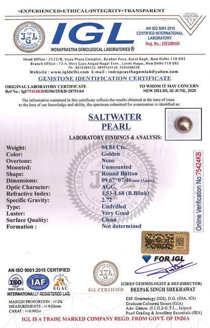 Natural Venezuela Pearl 4.84 Carats