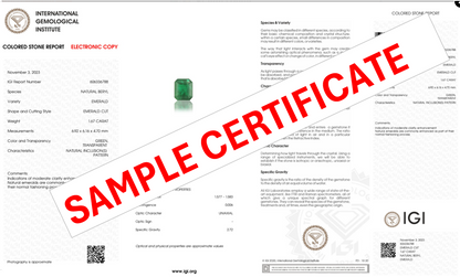 Natural Zambian Emerald (Panna) 5.49 Carats