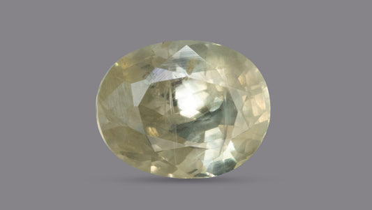 NATURAL YELLOW SAPPHIRE (PUKHRAJ) 4.60 CARATS