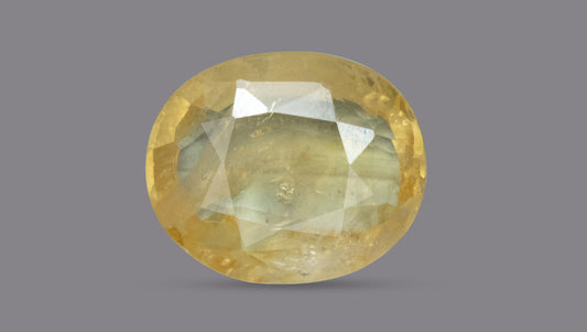 Natural Yellow Sapphire (Pukhraj) 5.43 Carats