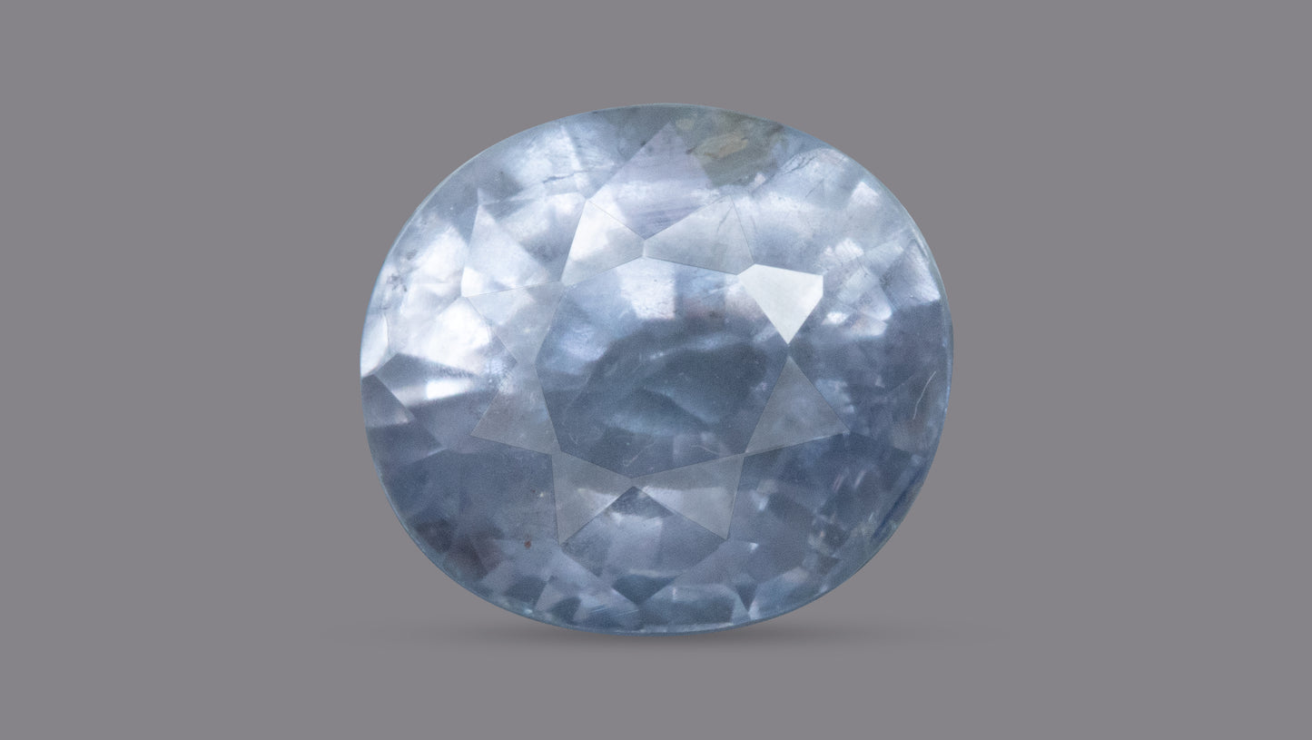 Natural Blue Sapphire (Neelam) 5.92 Carats