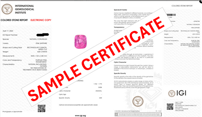 Natural Pink Sapphire 2.27 Carats