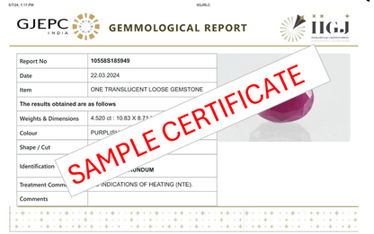 Natural Ruby (Manik) 5.23 Carats