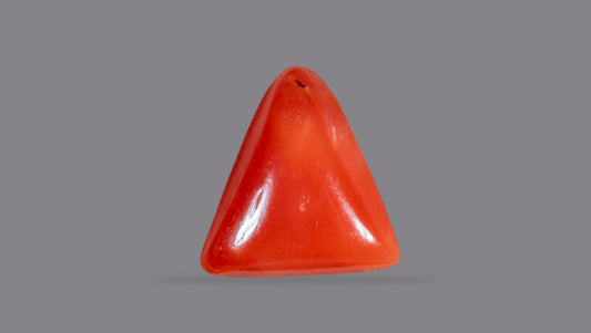 Natural Italian Red Coral (Moonga) 5.22 Carats