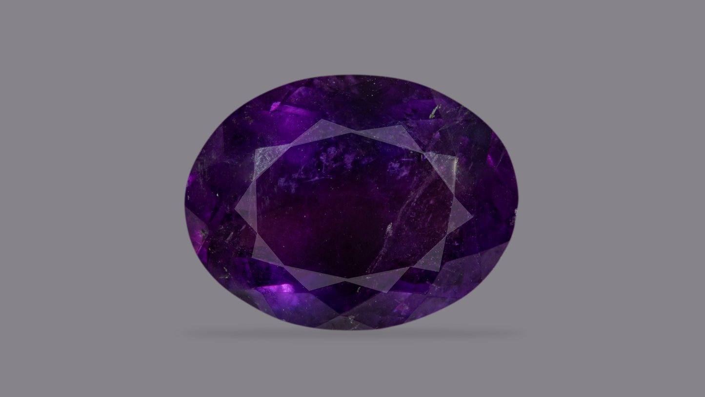 NATURAL AMETHYST 7.39  CARATS.