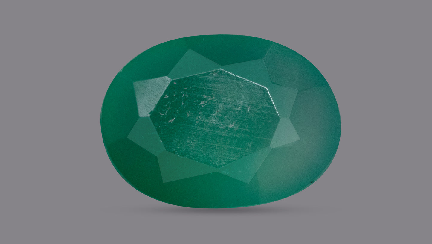GREEN ONYX 5.69 CARATS