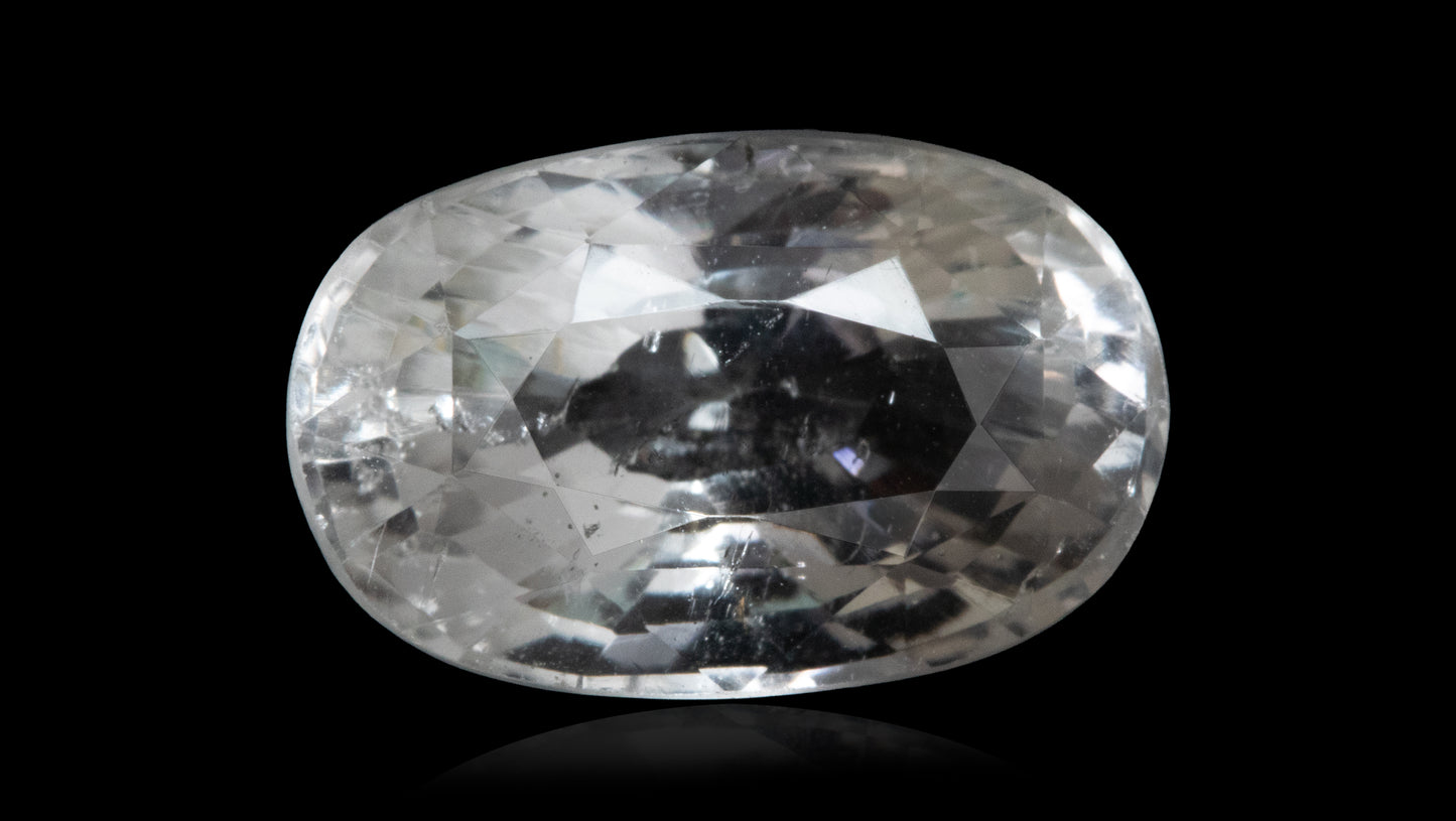 WHITE TOPAZ 5.95 CARATS