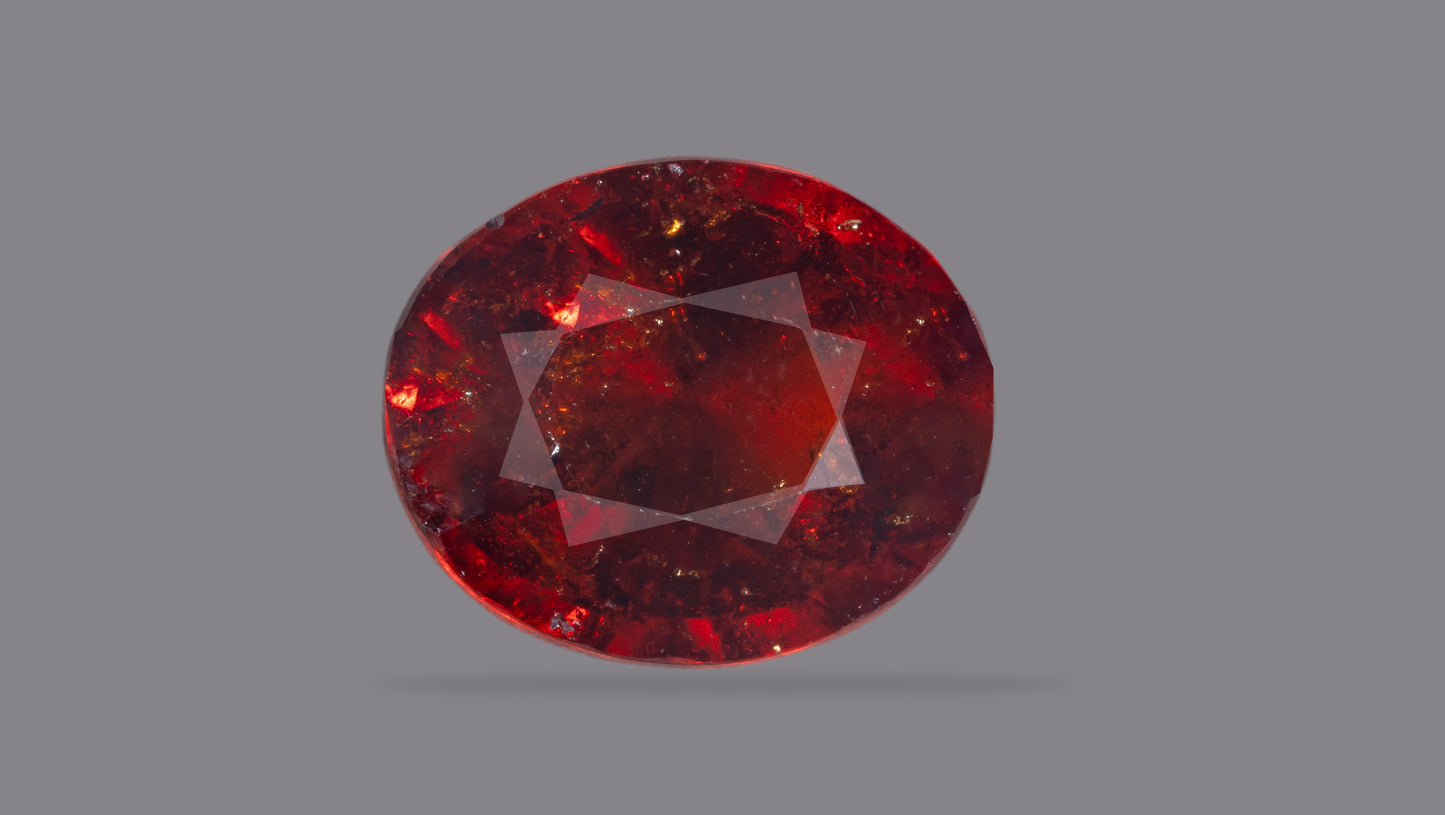 Natural Sri-Lankan Hessonite (Gomed) 9.96 Carats