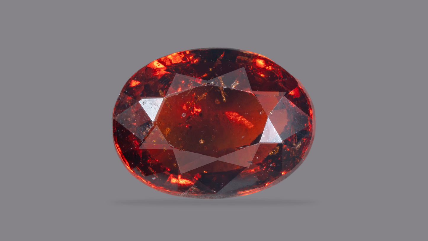 Natural Sri-Lankan Hessonite (Gomed) 5.90 Carats