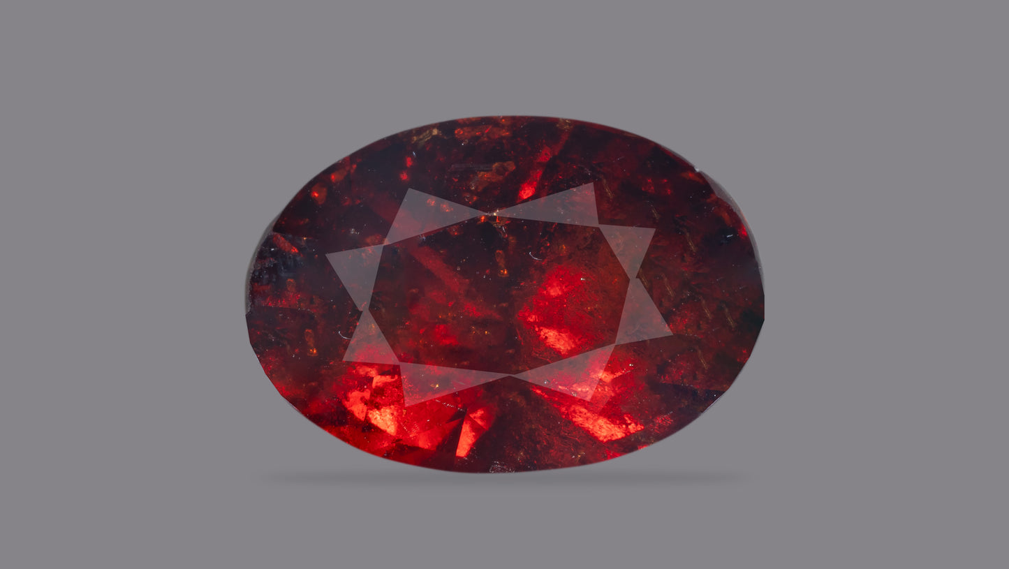 Natural Sri-Lankan Hessonite (Gomed) 12.13 Carats