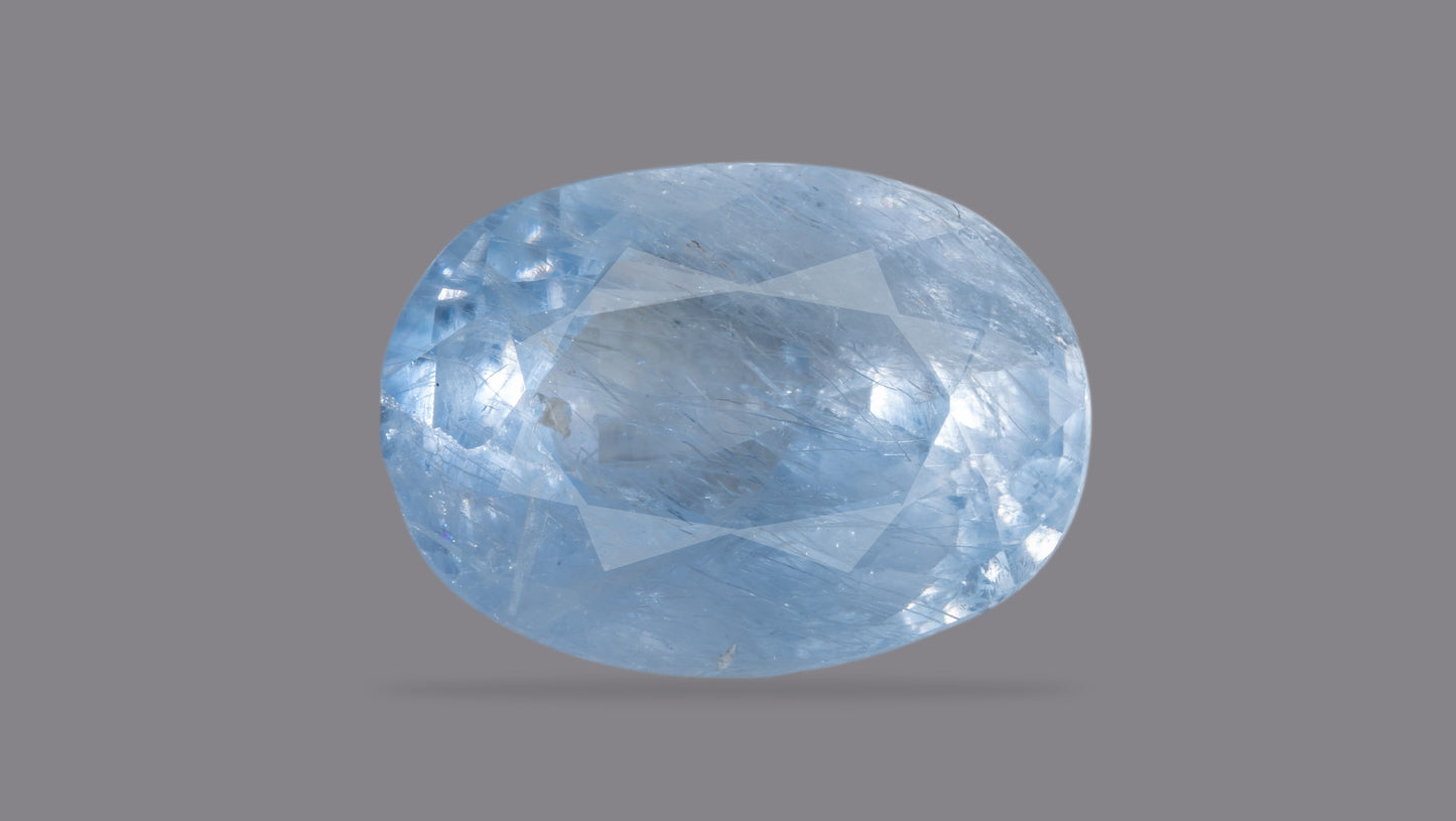 NATURAL BLUE SAPPHIRE (NEELAM) 6.43 CARATS
