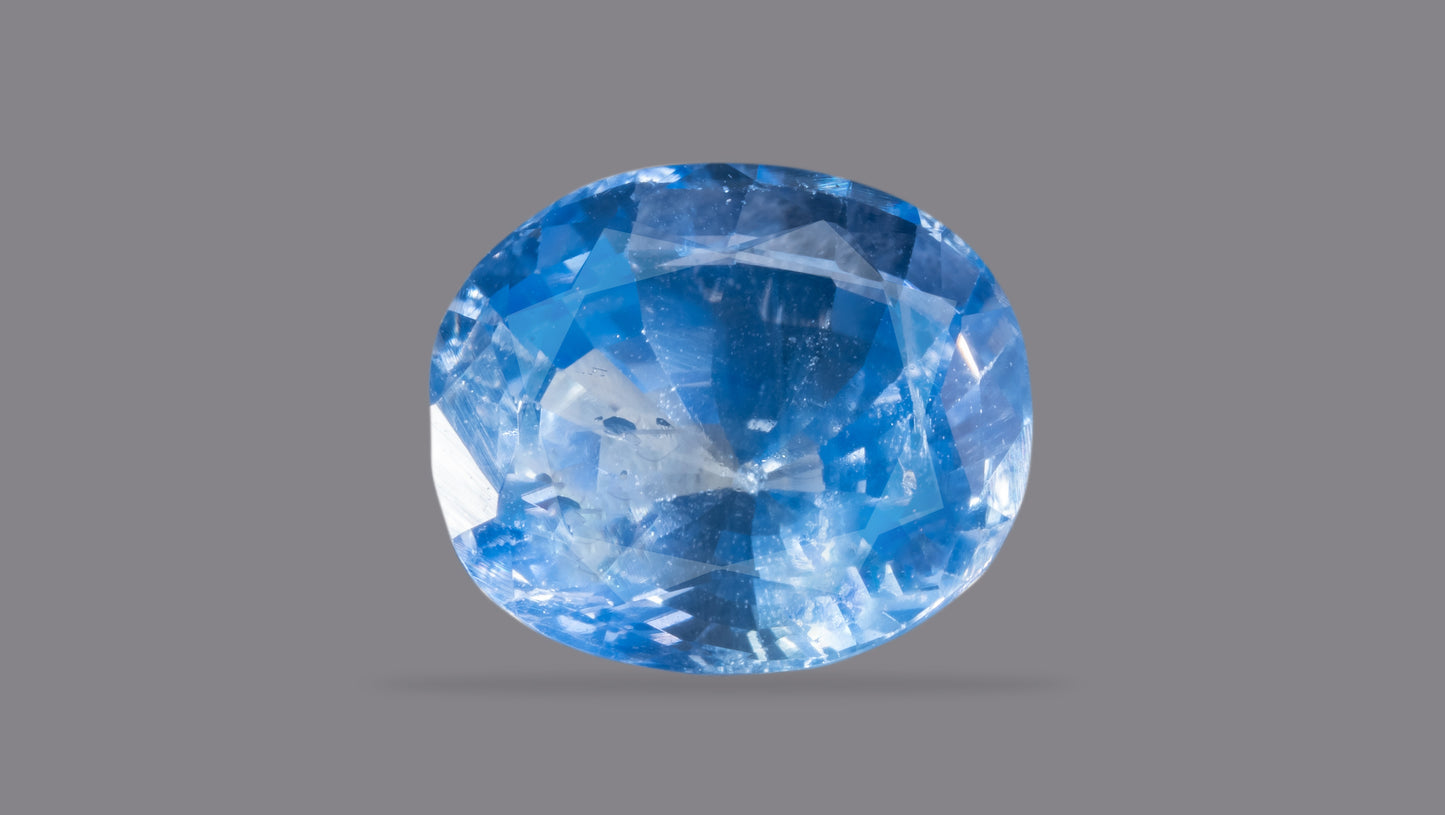 NATURAL BLUE SAPPHIRE (NEELAM) 5.39 CARATS