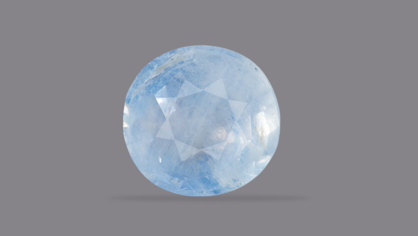 Natural Blue Sapphire (Neelam) 6.49 Carats