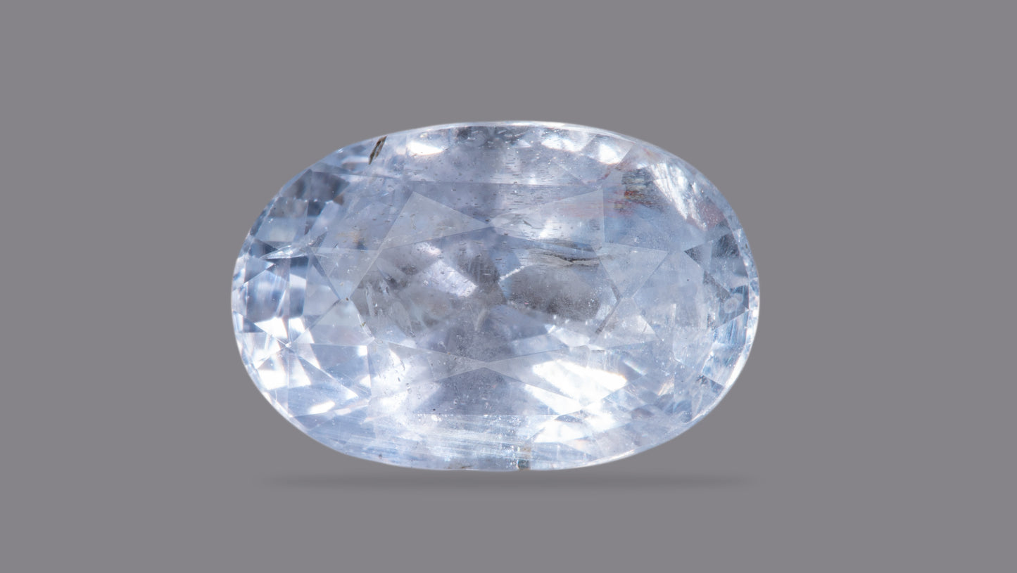 Natural Blue Sapphire (Neelam) 6.82 Carats