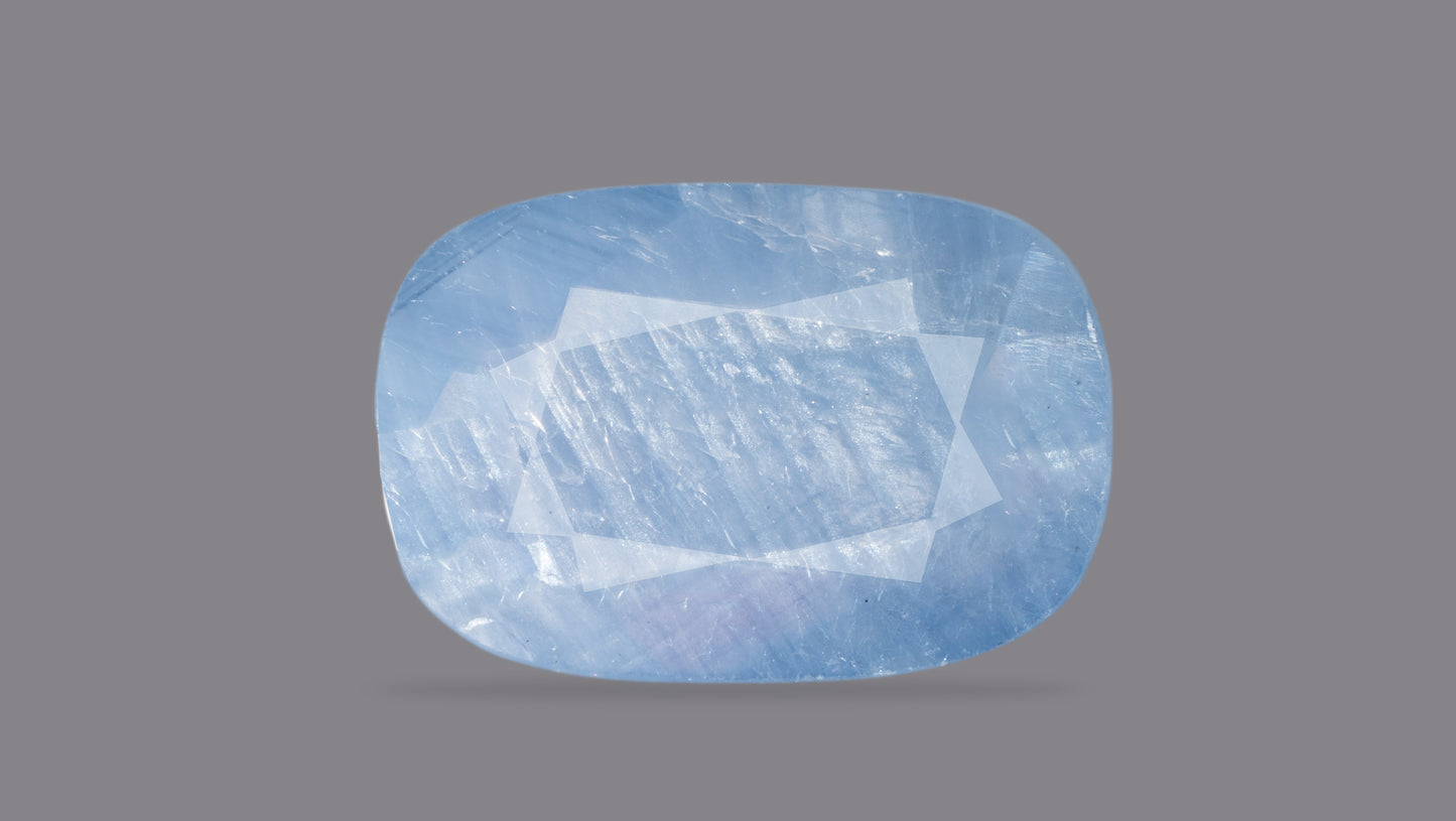 Natural Blue Sapphire (Neelam) 7.37 Carats