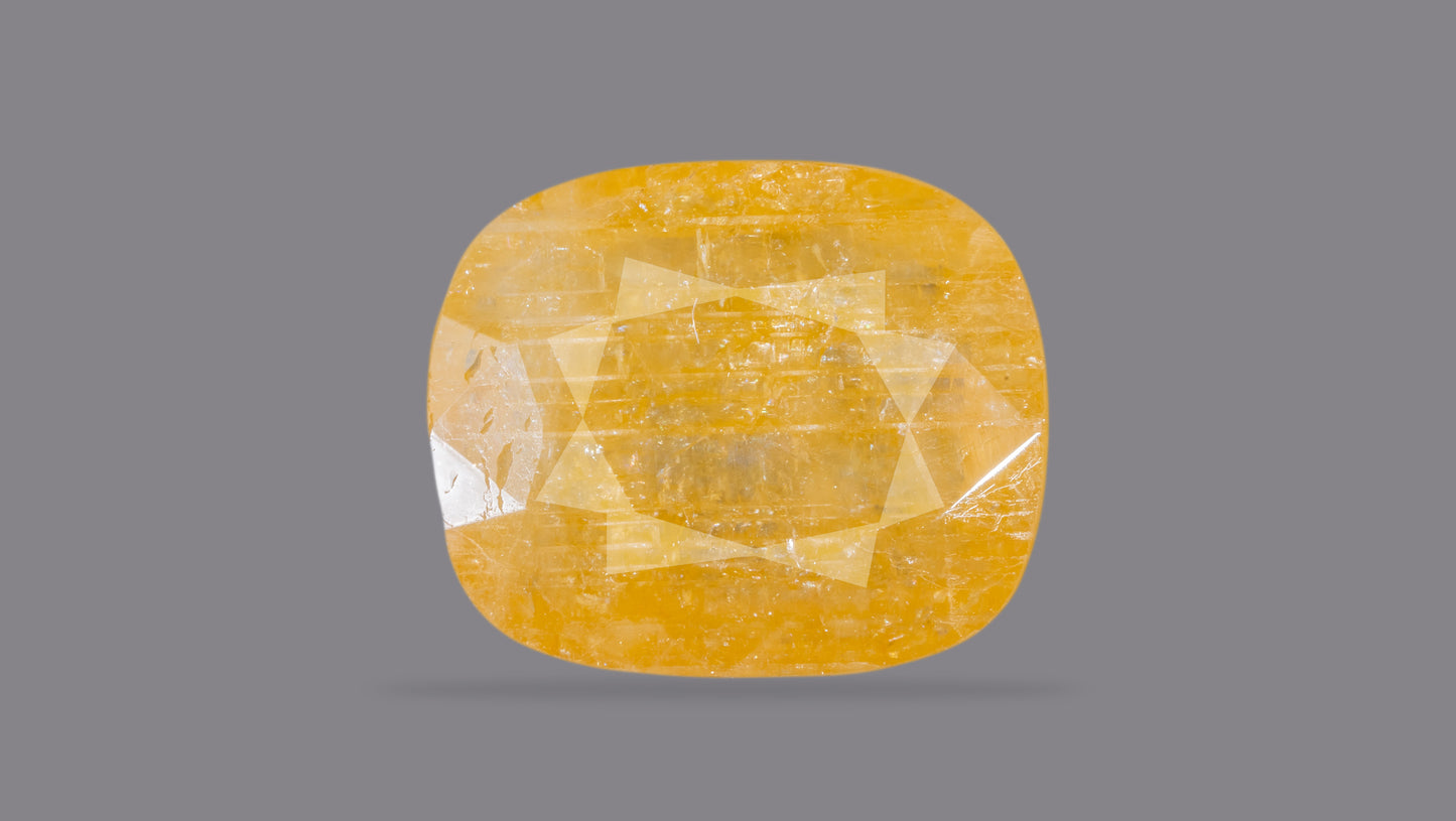 Natural Yellow Sapphire (Pukhraj) 8.89 Carats