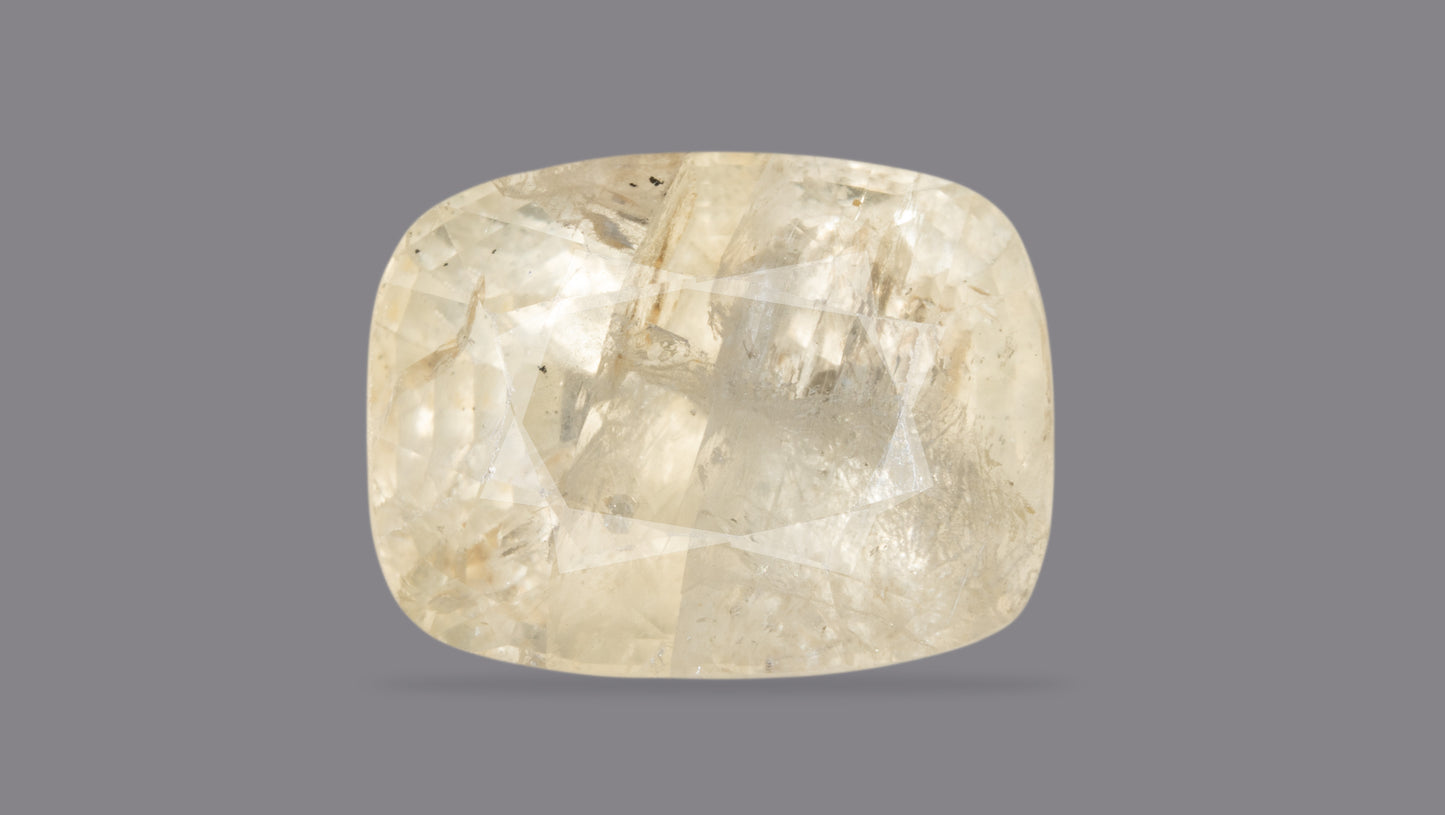 Natural Yellow Sapphire (Pukhraj) 7.26 Carats