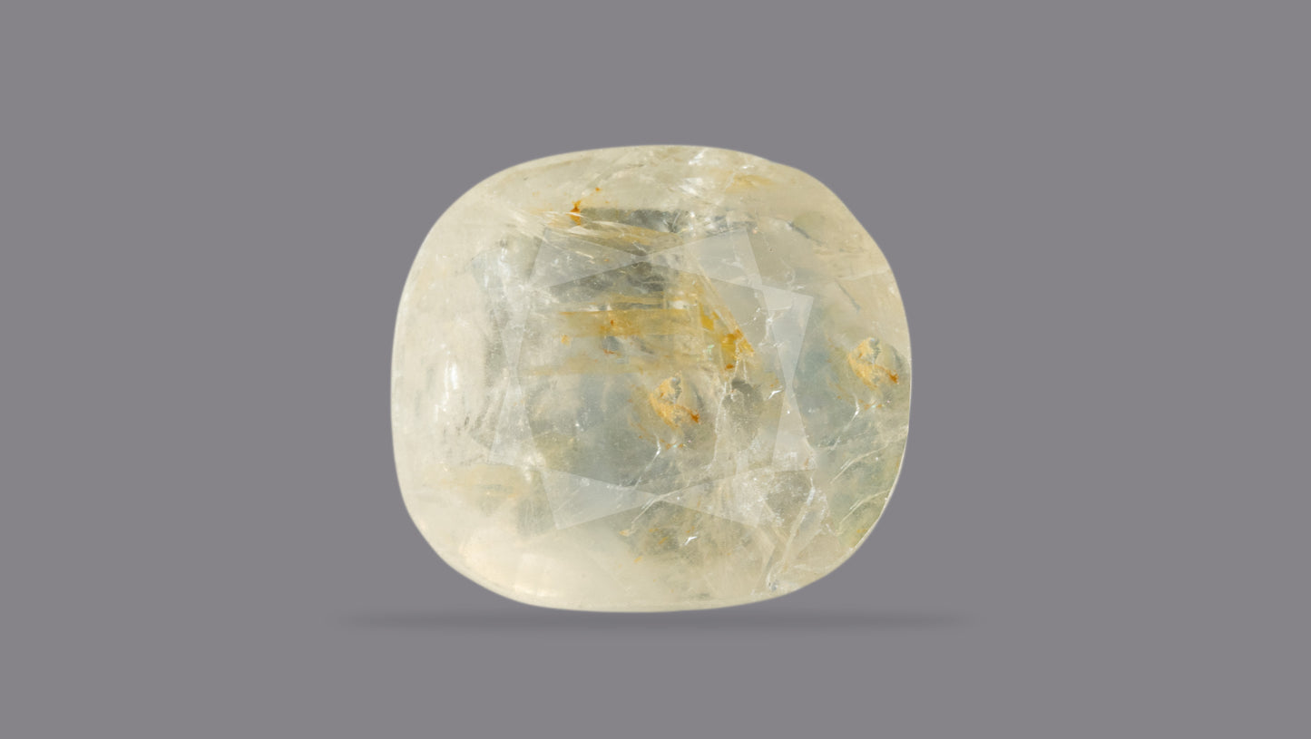 Natural Yellow Sapphire (Pukhraj) 5.11 Carats