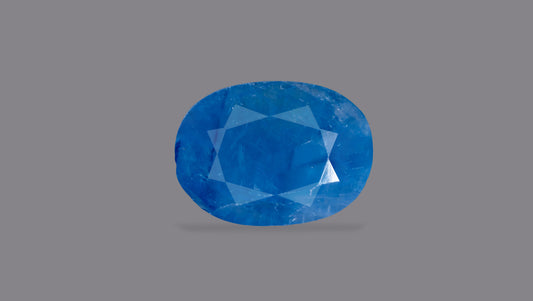 Natural Blue Sapphire (Neelam) 6.42 Carats