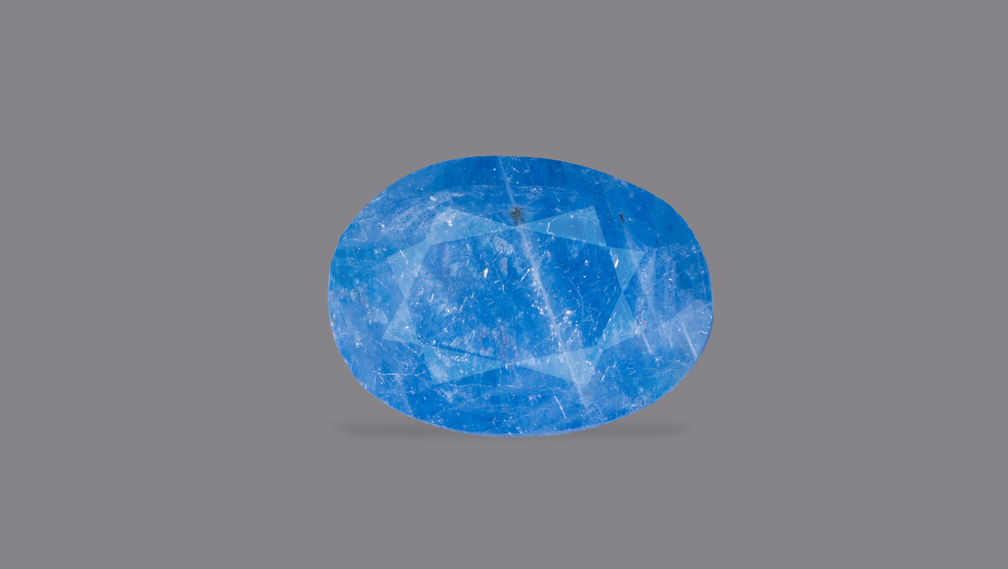 Natural Blue Sapphire (Neelam) 5.84 Carats