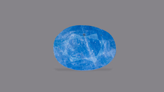 Natural Blue Sapphire (Neelam) 5.84 Carats