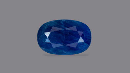 Natural Blue Sapphire (Neelam) 5.92 Carats