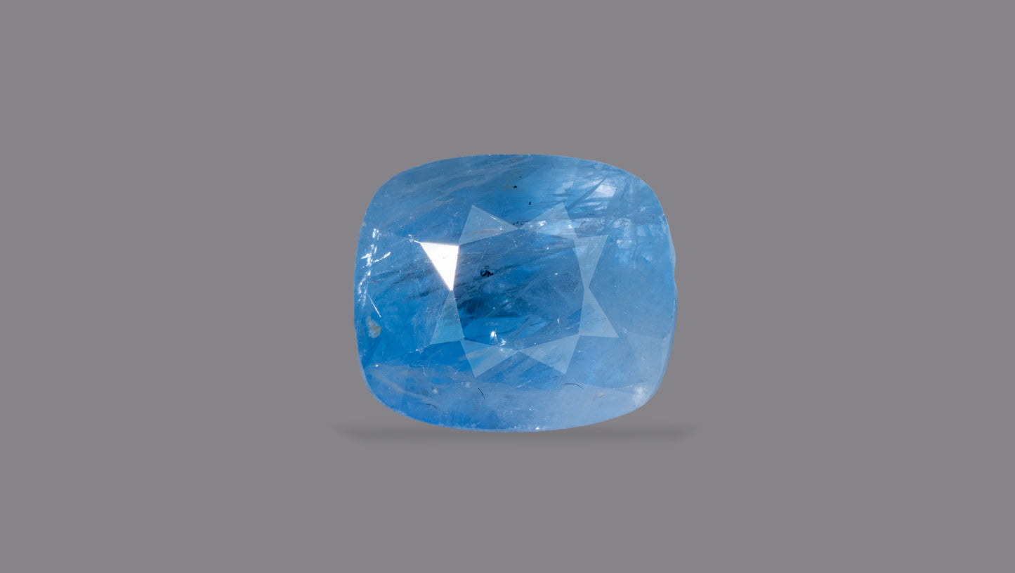 Natural Blue Sapphire (Neelam) 4.34 Carats