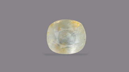 Natural Yellow Sapphire (Pukhraj) 6.97 Carats